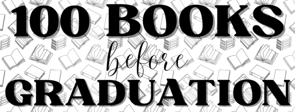 100 books before graduation graphic