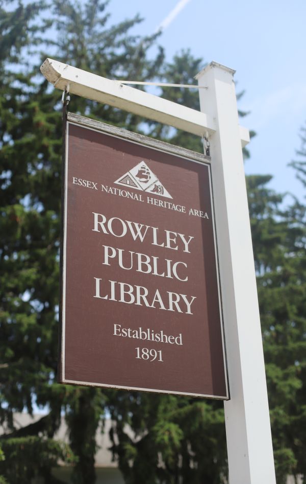 Photo of Rowley Public Library Sign