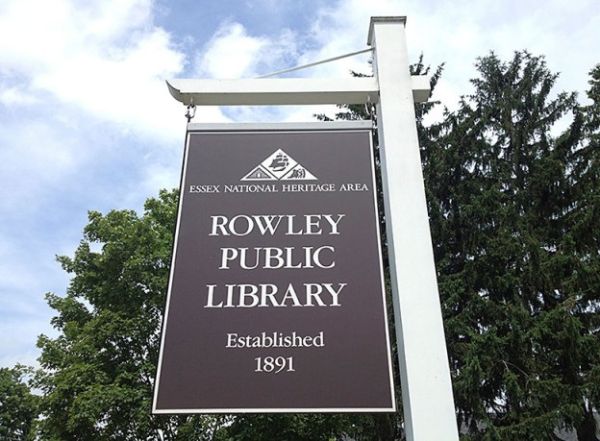 Photo of Rowley Public Library Sign