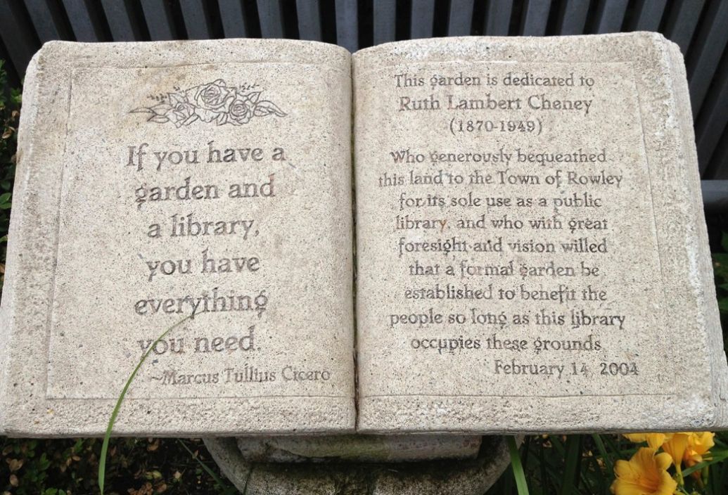 Photo of garden book